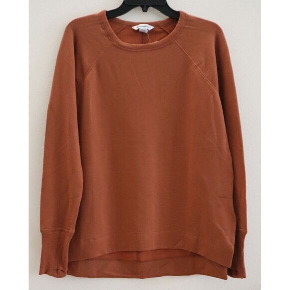 Athleta 659287-02 Women's Sz M Sequoia Brown Coaster Luxe Recover Sweatshirt - Picture 1 of 16